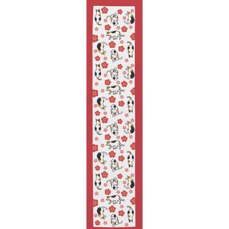 Maruwa Boeki Koedo Cool Towel, Cat Size: Approx. W20, D100,