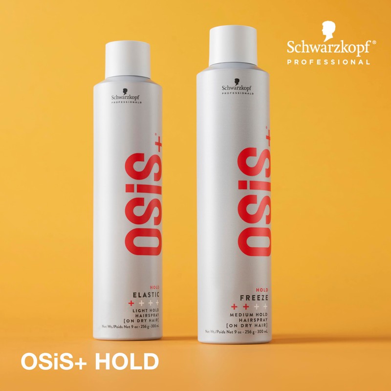 OSiS+ Elastic Light Hold Hairspray 9oz - |Lightweight Brushable Hold