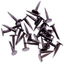Black Barn Upholstery Supplies 200g Bag of Blued Cut Tacks 15mm Fine