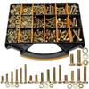 900pcs Metric Bolt Assortment Sets, M6 M8 M10 M12 Grade