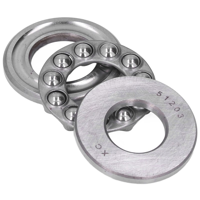 10Pcs Thrust Ball Bearing Single Direction Accessory Replacement Set Kit