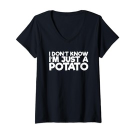 I Don't Know I'm Just A Potato V-Neck T-Shirt