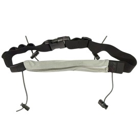 Bauchtasche für Laufgürtel, Laufgürtel, Bauchtasche für Damen und Herren, verstellbarer Laufgürtel, gut zum Laufen und für Outdoor-Aktivitäten (grau)