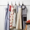 Sur La Table Chambray Double-Ended Oven Mitt, Gray