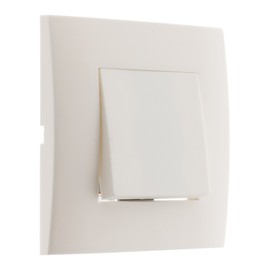 Zenitech - Quick Wiring White Toggle Switch - Ready to Fit Electrical Appliances - Compound & Customizable with Screws and Claws