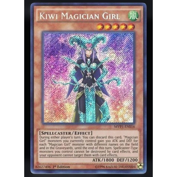 Kiwi Magician Girl - MVP1-ENS16 - Secret Rare - 1st