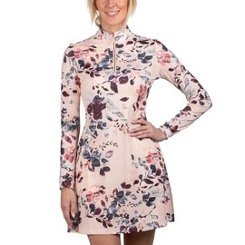 Kastel Denmark Women's Active Dress | Moisture Wicking Activewear | Long Sleeve & Sleeveless Sun Protection UPF 50+ | 1/4 Zip Golf, Equestrian, Outdoor Apparel