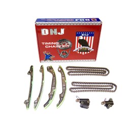 DNJ TK649 Timing Chain Kit/For 2004-2016/ Infiniti, Nissan/Armada, NV2500, NV3500, Pathfinder, QX56, Titan/ 5.6L/ DOHC/ V8/ 32V/ 5552cc/ VK56DE