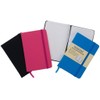 Tiger notables A6 lined ruled notebook with leather effect cover