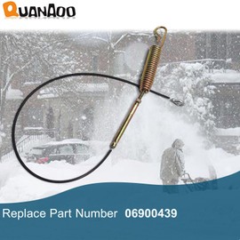 Quanaoo Auger Control Cable 06900439 for Ariens Gravely fits Ariens Gravely Power Brush Deluxe Pro 24 28 30 36 Snow Blower Traction Cable Replacement