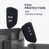 kwmobile Car Key Case Compatible with VW Golf 8 3-Button
