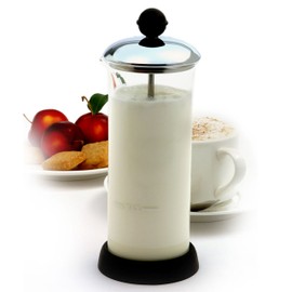 Norpro Glass Froth Master, 2 cups, Black