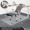 Kuyal Office Chair Mat for Carpet, 32x55 Clear Heavy Duty