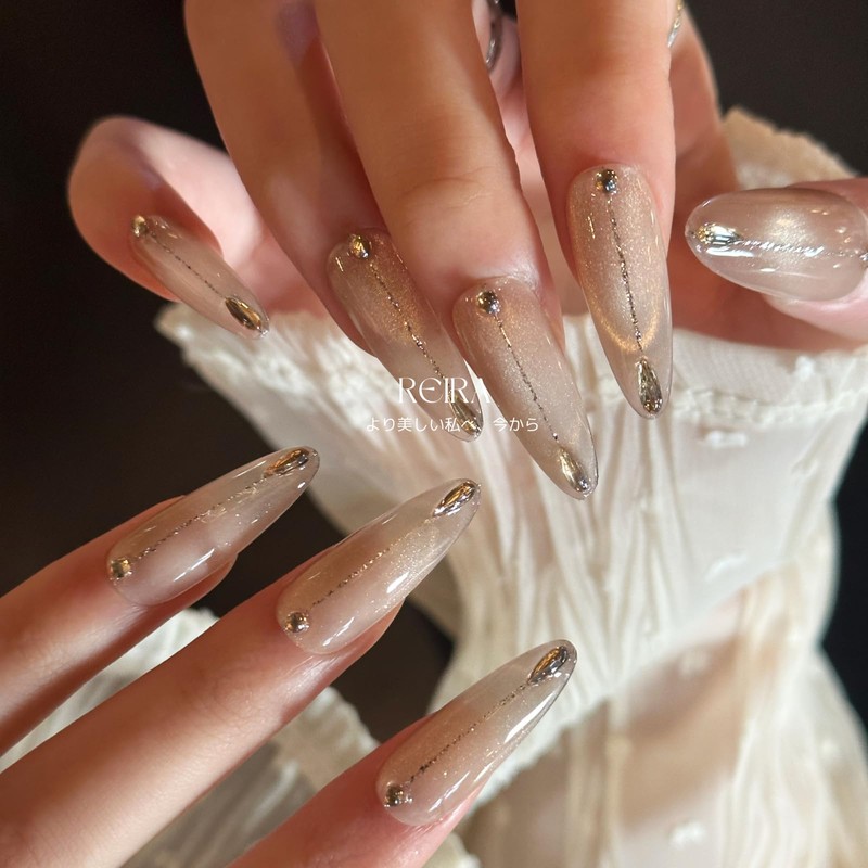 REIRA "Leila" Press On Nail Manicure Nail Tip [NO.80] (NO.80,