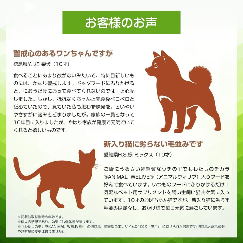 My Power ANIMAL WELIVE Q10 Reduced Coenzyme Q10 Dogs Cats
