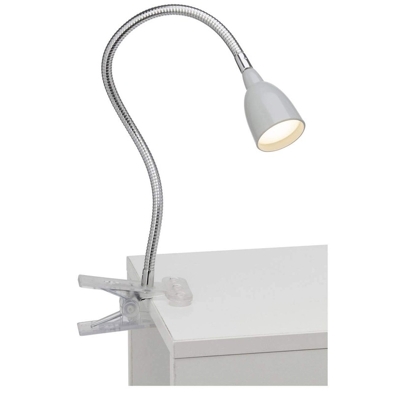 Brilliant Anthony G92936/11 Clip-On 2.4 W LED Desk Lamp, Built-In