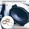 RATCHROLL 2 Set Universal Speaker Spacer Ring Tweeter Speaker Spacer