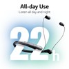 LG TONE Wireless Stereo Headset with Retractable Earbuds NP3, Black,