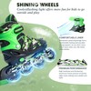Kuxuan Skates Adjustable Inline Skates for Kids and Youth with