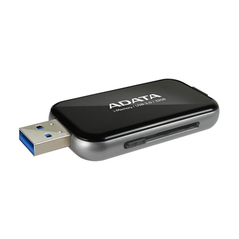 ADATA AUE710-32GB-CBK USB Apple 32GB 3.0 OTG, Black