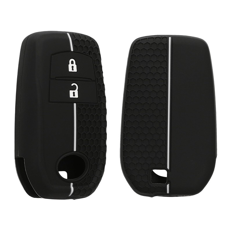 kwmobile Custodia Coprichiave Compatibile con Toyota 2/3 Button Aygo Yaris