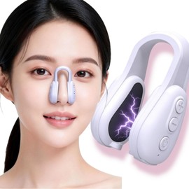 GURAN Microcurrent nose corrector ems high frequency massager nostril massager nose line care, white, Y10 / GURAN 미세전류 코 교정기 ems 고주파 마사지기 콧볼 마사지기 코라인 케어, 화이트, Y10