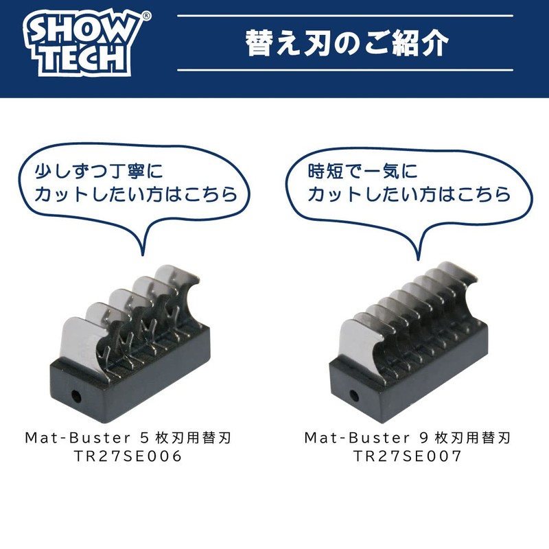 SHOWTECH Pill Cutter, 5 Blades, Grooming Tool, Pill Cut, Convenient