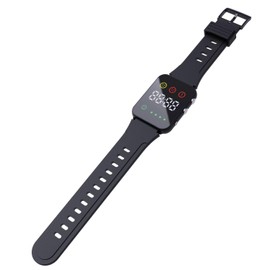 Heat Stroke Alert Band, Goods, Sound, Color, Vibration, Watch Type, Waterproof, 5-7 Days of Continuous Use, Factory, Sports, Nursing, Outdoor Work, Heat Prevention, Black