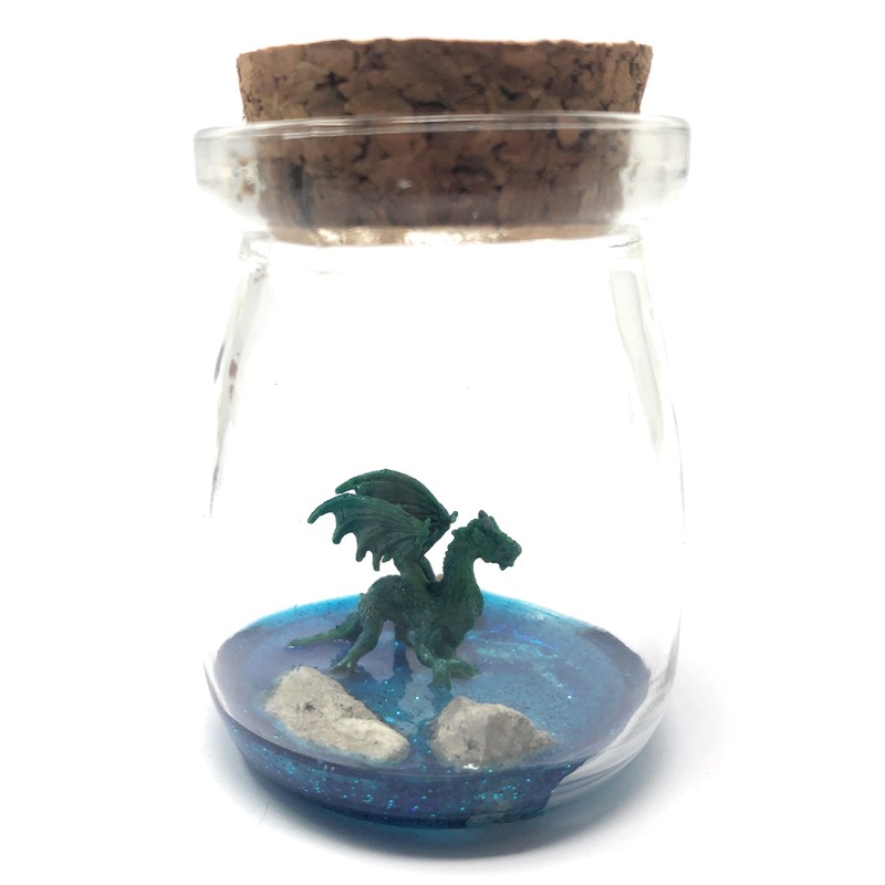 Fish Belli Water Dragon Mini Desk Pet with Adoption Certificate