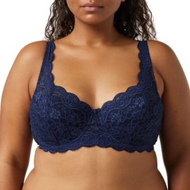 Triumph Womens Amourette 300 Whp X Wired Padded Bra, Blue, 36A UK