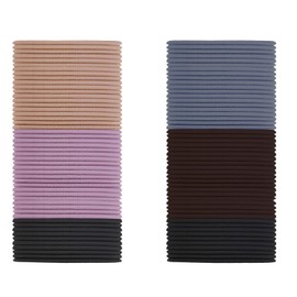 Hair Elastic Ties No Damage, Rubber Bands for Hair, Ponytail Holders, Hair Bands for Women.Men,Girls