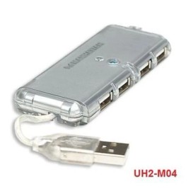 CablesOnline 4-Port Mini Hi-Speed USB 2.0 Hub, UH2-M04