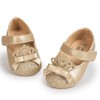 Sawimlgy Baby Girls Mary Jane Sequins Crown Flats PU Leather