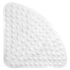 Non-Slip Mat with Suction Cup Quarter Circle Non-Slip Mat Bath