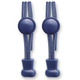 Lacestar No Tie Elastic Laces 120CM Elastic Shoe Laces No Tie Elastic Shoelace Lock System Suitable for Kids Adults Elderly Disabled (MIDNIGHT BLUE)