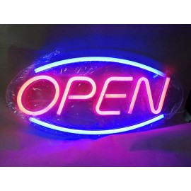 Radox Anuncio De Open Luminoso Led Tipo Neon