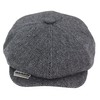 TruClothing.com Men's Hat Cap Hat Tweed Herringbone Design Razor Style