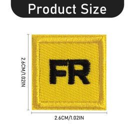 35 Pcs FR Iron-On Patches for Clothes, FR for Jeans, Hats, Backpacks - Multi-Purpose Fabric.