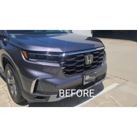 Clearsurface Fits Honda Pilot 2023 Side Window Chrome Delete Decal Blackout Vinyl Trim - Gloss Black