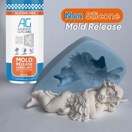 Adhesive Guru Non Silicone Epoxy Mold Release Spray (13.5 fl oz), Silicone-Free Release Agent Aerosol Spray for Epoxy Resin Molds, 1 Pack