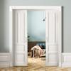 Ravinte 1 Pack Brushed Nickel Sliding Closet Door Handles Silver