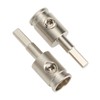 2PCS Amp Input Reducer 0 Gauge to 4 Gauge Brass