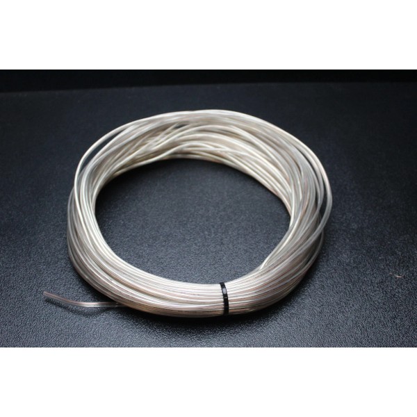 Audiopipe 18 GAUGE CLEAR SPEAKER WIRE 5 FT AWG CABLE