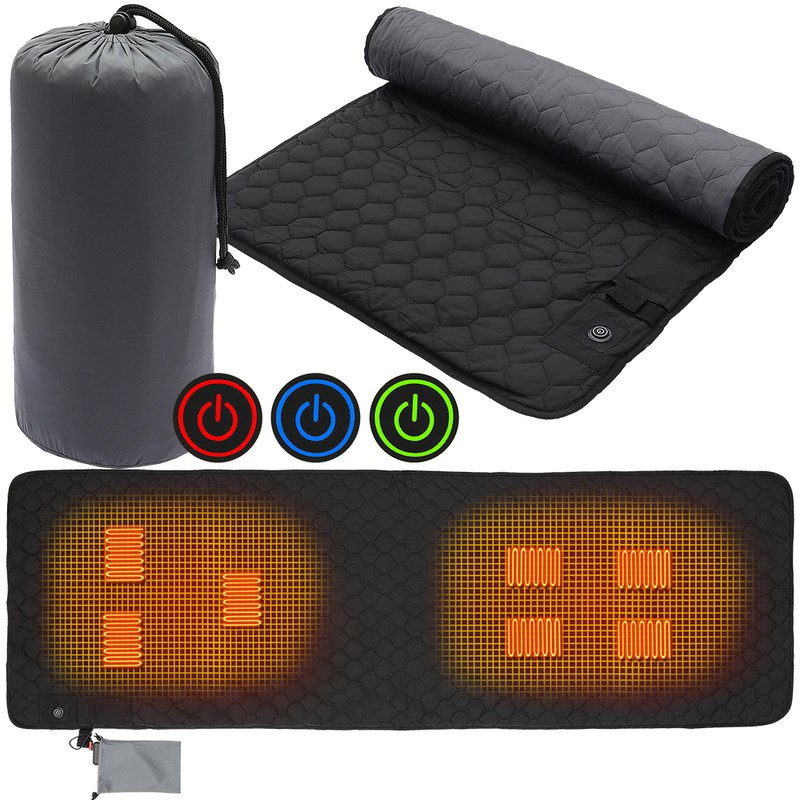 Winter Heating Mat USB Heating Sleeping Mat Camping Warming Mattress