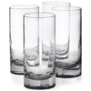 Hotel Collection Highball Glasses with Gray Accent, Set of 4   NEW!!!!!
