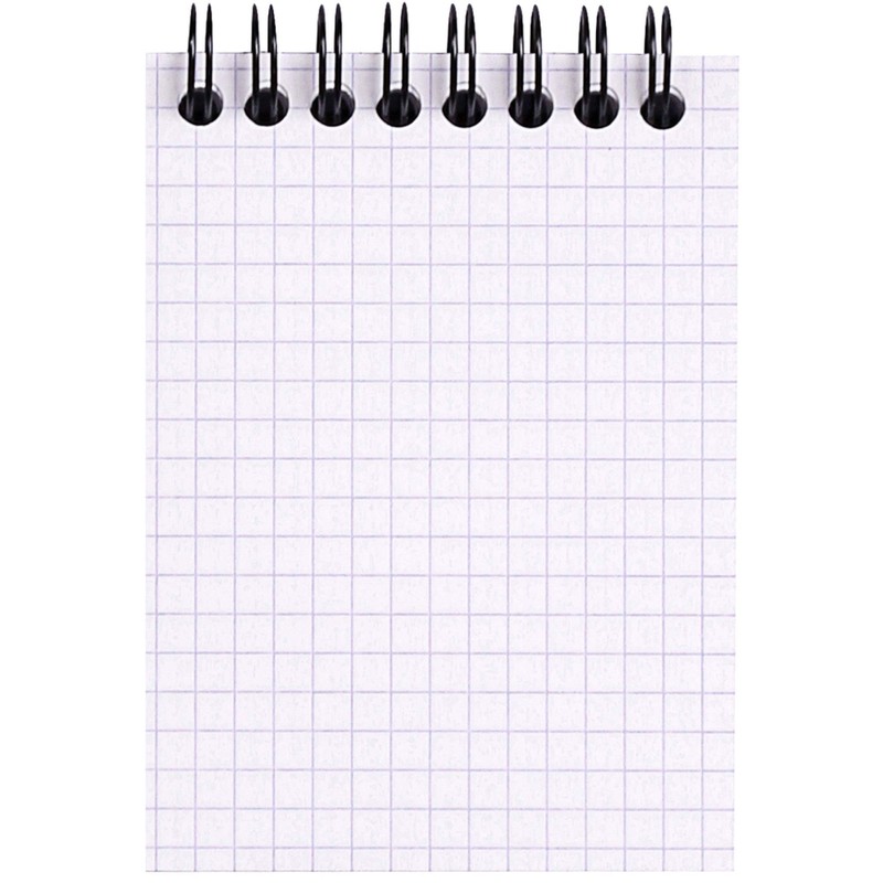 RHODIA 115009C - Spiral Notebook (Full Bound) Black - A7