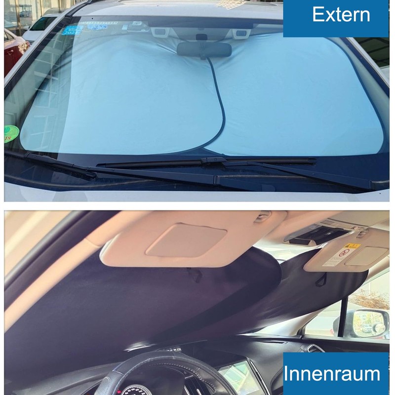 Car Parasol, Foldable Car Sun Shade Baby, Universal Front Windscreen