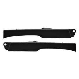 For Toyota 4Runner 2006 2007 2008 2009 Bumper Filler Driver and Passenger Side | Pair | Front | Headlight Molding | Black | Replacement For TO1088112, TO1089112 | 5251335090C0, 615343427577