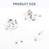 20Pieces Twist Lock Fasteners Set Including Eyelets and Studs Portable