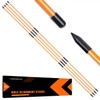 BIRDIEBLAST Professional 4 Pack Collapsible Golf Alignment Sticks, Premium 40"
